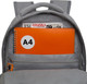 Миниатюра изображения товара Школьный рюкзак Grizzly RB-554-4 (серый)