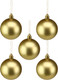 Миниатюра изображения товара Набор шаров новогодних Miland Мечта / НУ-4194 (25шт, 6см, золото)