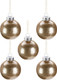 Миниатюра изображения товара Набор шаров новогодних Miland Праздник в золотых оттенках / НУ-4205 (30шт, 6см)