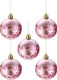 Миниатюра изображения товара Набор шаров новогодних Miland Праздник в нежных оттенках / НУ-4209 (30шт, 6см)