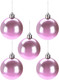 Миниатюра изображения товара Набор шаров новогодних Miland Праздник в нежных оттенках / НУ-4209 (30шт, 6см)