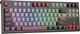 Миниатюра изображения товара Клавиатура Royal Kludge RK-R87 (черный/серый/красный, Red Switch)