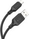 Миниатюра изображения товара Кабель Hoco X90 Micro (1м, черный)