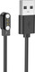 Миниатюра изображения товара Зарядный кабель Hoco Y17 для смарт-часов (черный)