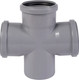Миниатюра изображения товара Крестовина внутренней канализации Valfex 50/50/50x87.5° / 27205050