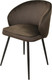 Миниатюра изображения товара Стул Мирабелла Бордо Велюр (кофейный/черный)