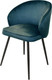 Миниатюра изображения товара Стул Мирабелла Бордо Велюр (изумрудный/черный)