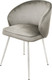 Миниатюра изображения товара Стул Мирабелла Бордо Велюр (серый/белый)