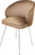 Миниатюра изображения товара Стул Мирабелла Бордо Велюр (бежевый/белый)