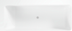Миниатюра изображения товара Ванна из искусственного камня Belux Турин ТУ-1600 L (белый матовый)