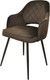 Миниатюра изображения товара Стул Мирабелла Оксфорд Велюр (кофейный/черный)
