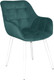 Миниатюра изображения товара Стул Мирабелла Толедо Велюр (изумрудный/белый)