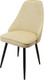 Миниатюра изображения товара Стул Мирабелла Мадрид Велюр (кремовый/черный)