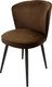 Миниатюра изображения товара Стул Мирабелла Палермо Велюр (кофейный/черный)