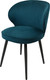 Миниатюра изображения товара Стул Мирабелла Осло Велюр (изумрудный/черный)