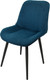 Миниатюра изображения товара Стул Мирабелла Глазго Велюр (синий/черный)
