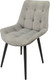 Миниатюра изображения товара Стул Мирабелла Женева Велюр (серый/черный)