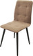 Миниатюра изображения товара Стул Мирабелла Марсель Велюр (бежевый/черный)