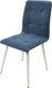 Миниатюра изображения товара Стул Мирабелла Марсель Велюр (синий/белый)
