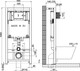 Миниатюра изображения товара Инсталляция для унитаза Oli 80 Eco / 886914 + 659046 (с кнопкой смыва)
