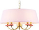 Миниатюра изображения товара Люстра Ambrella LH75021/5 GD/PI (золото/розовый)