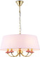 Миниатюра изображения товара Люстра Ambrella LH75021/5 GD/PI (золото/розовый)