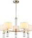 Миниатюра изображения товара Люстра Ambrella LH71301/5 CGD/WH (золото/белый)