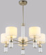 Миниатюра изображения товара Люстра Ambrella LH71301/5 CGD/WH (золото/белый)