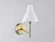 Миниатюра изображения товара Бра Ambrella LH57137 BS/FR (латунь/белый матовый)