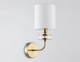 Миниатюра изображения товара Бра Ambrella LH71255 BS/WH (латунь/белый)