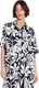 Миниатюра изображения товара Рубашка Mark Formelle 112855/1 (р.170-88-94, белые цветы на черном)