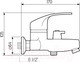 Миниатюра изображения товара Смеситель РМС SL85-009E