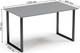 Миниатюра изображения товара Письменный стол Soma Bliss 120x66 (серый/черный)