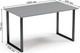 Миниатюра изображения товара Письменный стол Soma Bliss 100x60 (серый/черный)