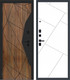 Миниатюра изображения товара Входная дверь МеталЮр Velluto Bianco / M105 (86х205, левая)