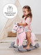 Миниатюра изображения товара Качалка-каталка Amarobaby Juno Единорог / AMARO-28JU-RoSe (розовый/серый)