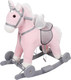 Миниатюра изображения товара Качалка-каталка Amarobaby Juno Единорог / AMARO-28JU-RoSe (розовый/серый)