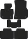 Миниатюра изображения товара Комплект ковриков для авто Alicosta 0217_1 для BMW X4 II SUV/G02 2018-2021 (EVA соты, черный)