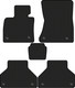Миниатюра изображения товара Комплект ковриков для авто Alicosta 0220_1 для BMW X5 II SUV/E70 2006-2013 (EVA соты, черный)