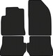 Миниатюра изображения товара Комплект ковриков для авто Alicosta 2246_1 для Ford Fiesta V хэтчбек 5 дв/Mk6 2002-2008 (EVA соты, черный)