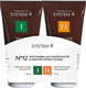 Миниатюра изображения товара Набор косметики для волос System 4 Программа №12 для нормальной и жирной кожи головы мини