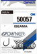 Миниатюра изображения товара Набор крючков рыболовных Owner Iseama black №8 / 50057-08 (14шт)