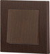 Миниатюра изображения товара Выключатель INTRO Accent 6-103-10 / Б0063473 (венге)