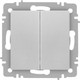 Миниатюра изображения товара Выключатель INTRO Accent 6-107-03 / Б0063560 (алюминий)