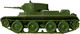 Миниатюра изображения товара Сборная модель Звезда Советский танк БТ-5 / 6129