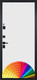 Миниатюра изображения товара Входная дверь ГРАНИТ Геометрия 49 Под покраску (86x205, левая)