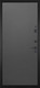 Миниатюра изображения товара Входная дверь ГРАНИТ Геометрия 77 графит нубук (96x207, правая)
