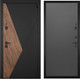 Миниатюра изображения товара Входная дверь ГРАНИТ Геометрия 77 графит нубук (96x207, правая)