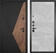 Миниатюра изображения товара Входная дверь ГРАНИТ Геометрия 77-1 бетон светлый (86x205, левая)