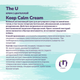 Миниатюра изображения товара Крем для лица The U Keep Calm с центеллой (50мл)